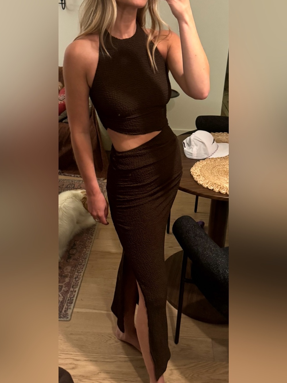 Zara Cut-out dress